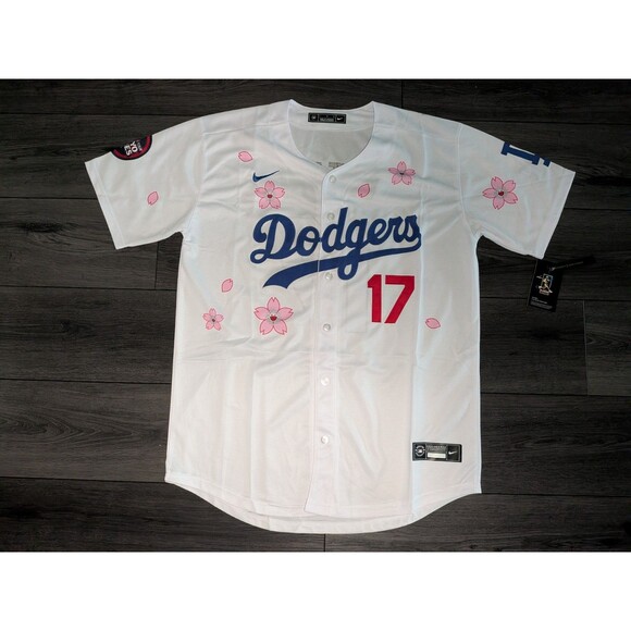 Los Angeles Dodgers Other - Shohei Ohtani #17 White 2026 Tokyo Series Cherry Blossom Dodgers Jersey Large
